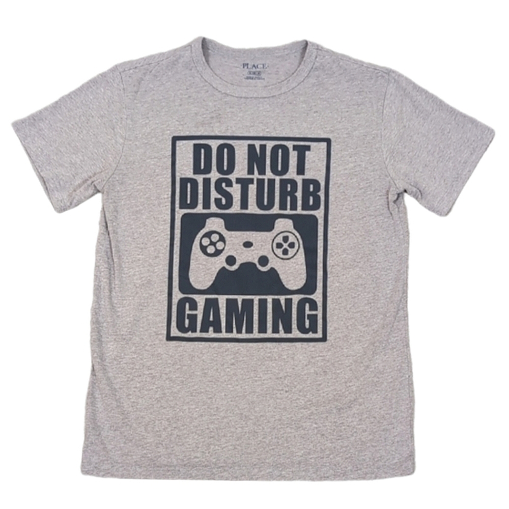 Childrens Place Graphic Top Short Sleeve Video Game Tshirt Boys Size XL 14